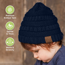 Load image into Gallery viewer, 3-Pack Warmzy Baby Beanies (Sunshine, M)
