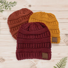 Load image into Gallery viewer, 3-Pack Warmzy Baby Beanies (Terracotta, M)
