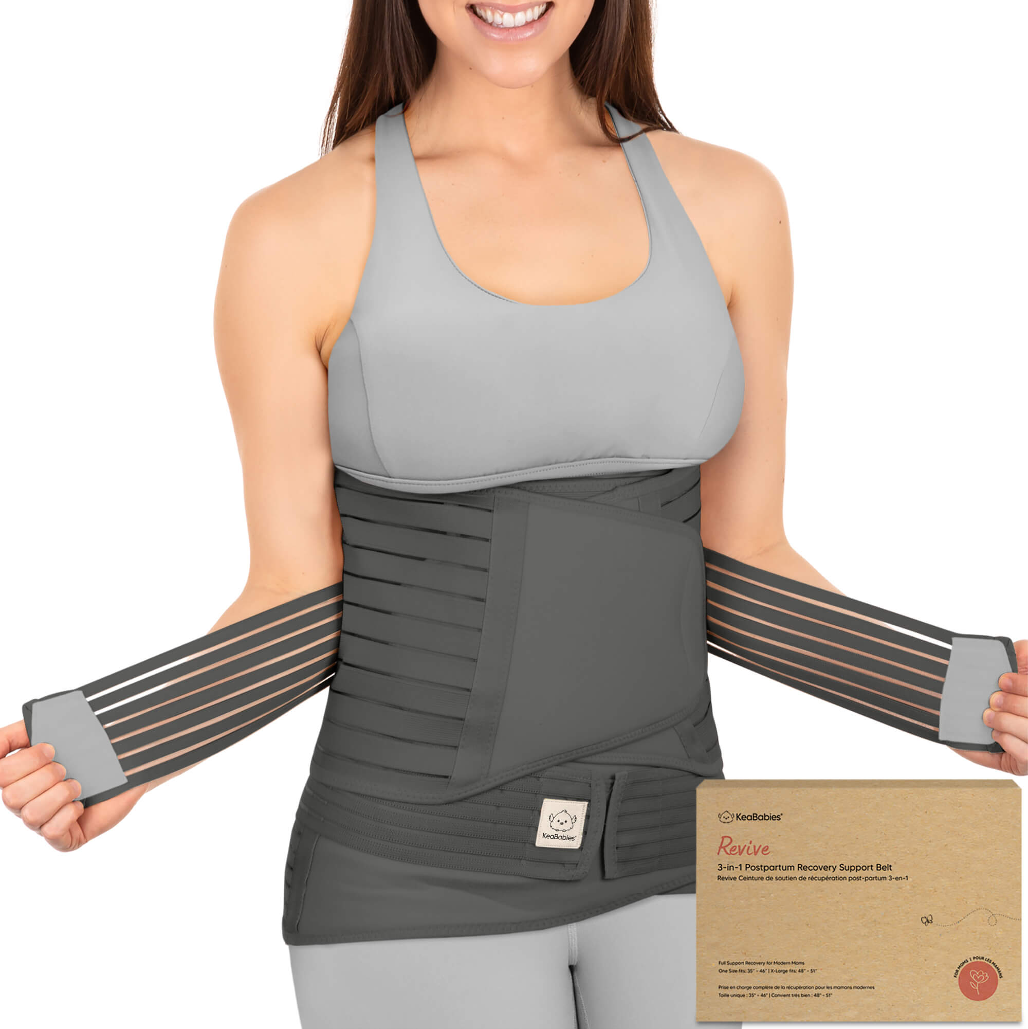 3 in 1 Postpartum Belly Support Recovery Wrap - Postpartum Belly