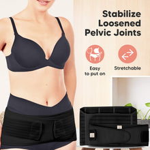 Load image into Gallery viewer, Revive 3-in-1 Postpartum Recovery Support Belt (Midnight Black)
