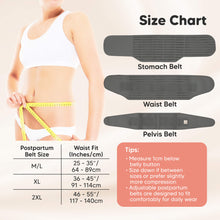 Load image into Gallery viewer, Revive 3-in-1 Postpartum Recovery Support Belt (Mystic Gray)
