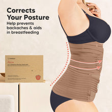 Load image into Gallery viewer, Revive 3-in-1 Postpartum Recovery Support Belt (Warm Tan)
