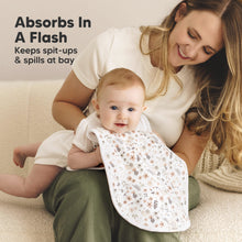 Load image into Gallery viewer, 4-Pack Hallo Burp Cloths (Sweet Charm)
