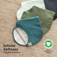 Load image into Gallery viewer, 4-Pack Hallo Burp Cloths (Eclipse)
