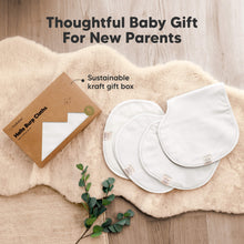 Load image into Gallery viewer, 4-Pack Hallo Burp Cloths (Soft White)
