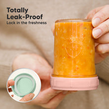 Load image into Gallery viewer, 4-Pack Prep Jars Food Glass Containers (Musk Dusk)
