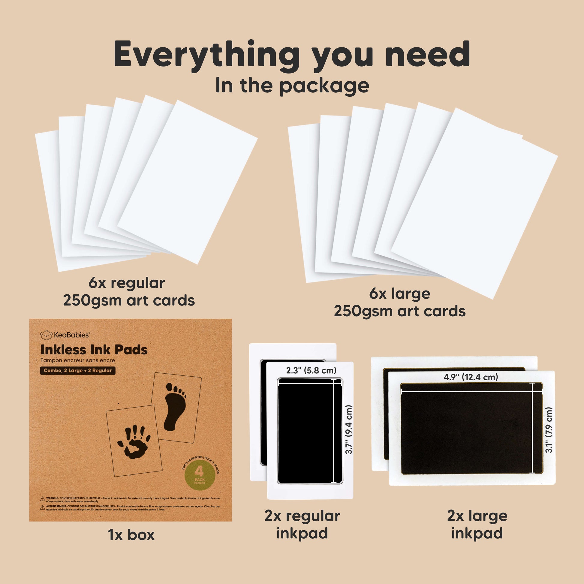 4-Pack Inkless Ink Pads 32904814788794