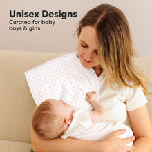 Load image into Gallery viewer, 4-Pack Hallo Burp Cloths (Blush)
