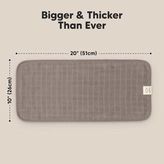 5-Pack Lumi Muslin Burp Cloths (Nimbus)