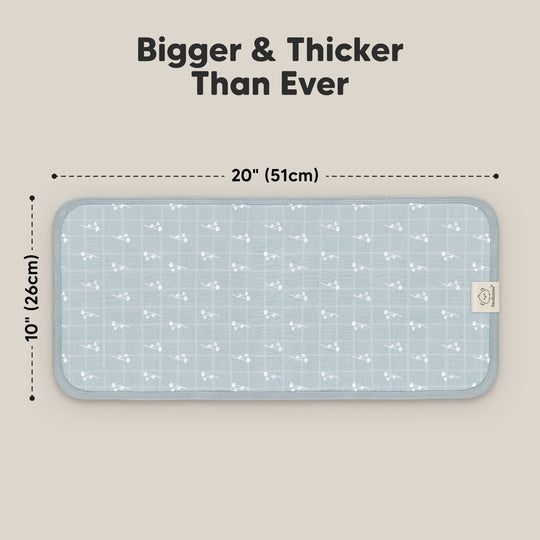 5-Pack Lumi Muslin Burp Cloths (Wild Bloom)