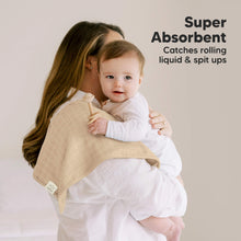 Load image into Gallery viewer, 5-Pack Lumi Muslin Burp Cloths (Dew)
