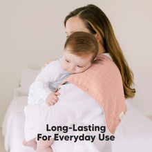 Load image into Gallery viewer, 5-Pack Lumi Muslin Burp Cloths (Dew)
