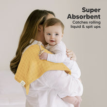 Load image into Gallery viewer, 5-Pack Lumi Muslin Burp Cloths (Phase)
