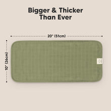 Load image into Gallery viewer, 5-Pack Lumi Muslin Burp Cloths (Pine)
