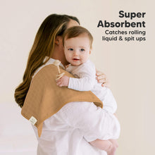 Load image into Gallery viewer, 5-Pack Lumi Muslin Burp Cloths (Pine)
