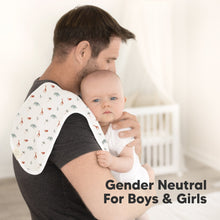 Load image into Gallery viewer, Softe Muslin Baby Burp Cloth (Wildscape)
