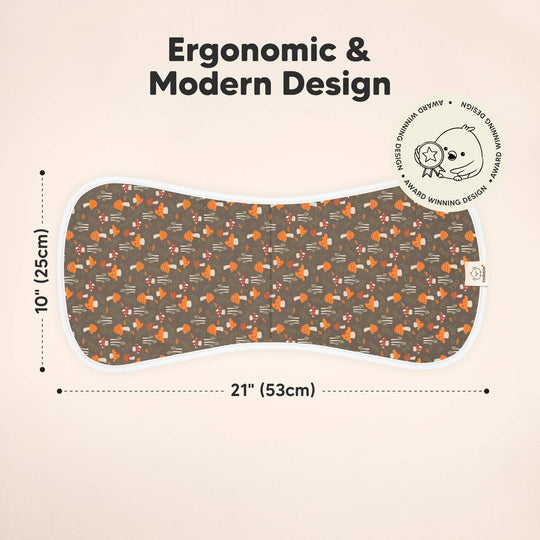 Urban Burp Cloths (Fall Spores)