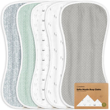 Load image into Gallery viewer, Softe Muslin Baby Burp Cloth
