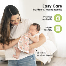 Load image into Gallery viewer, Softe Muslin Baby Burp Cloth (Beach Day)
