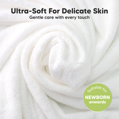 Ultra-Soft For Delicate Skin 
Gentle care with every touch
Suitable for NEWBORN onwards  29394036555962
