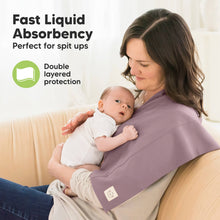 Load image into Gallery viewer, Shea Burp Cloths (Mauve)
