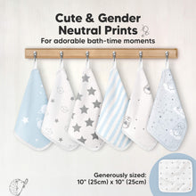 Load image into Gallery viewer, 6-Pack Cami Baby Washcloths (Constellation)
