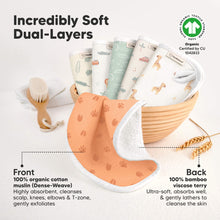 Load image into Gallery viewer, 6-Pack Cami Baby Washcloths (Wilderness)
