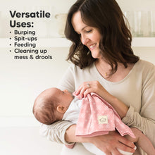 Load image into Gallery viewer, Shea Burp Cloths (Blush)
