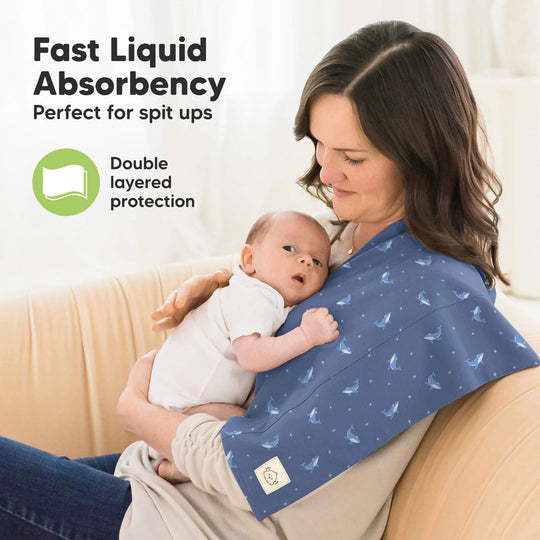 Shea Burp Cloths (Marine Muse)