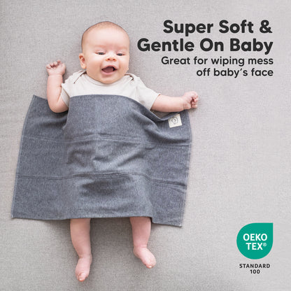 Super Soft & Gentle On Baby, great for wiping mess on baby’s face, OEKO-TEX® certified. 31958538748090