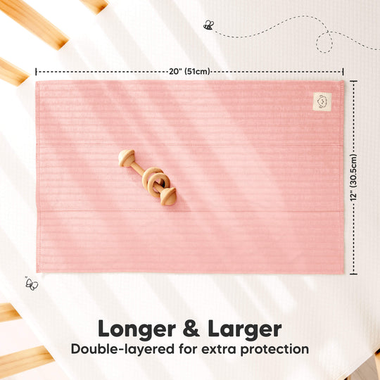 6-Pack Shea (Stria) Burp Cloths (Boho)