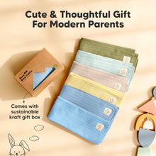 Load image into Gallery viewer, 6-Pack Shea (Stria) Burp Cloths (Daybreak)
