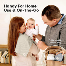 Load image into Gallery viewer, 6-Pack Shea (Stria) Burp Cloths (Granite)
