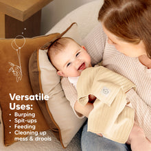 Load image into Gallery viewer, 6-Pack Shea (Stria) Burp Cloths
