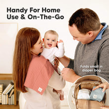 Load image into Gallery viewer, 6-Pack Shea (Stria) Burp Cloths (Muted Pastel)
