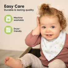 Load image into Gallery viewer, 8-Pack Organic Bandana Bibs (Prairie)
