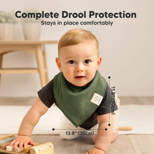 Load image into Gallery viewer, 8-Pack Organic Bandana Bibs (Sahara)
