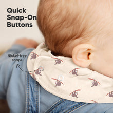 Load image into Gallery viewer, 8-Pack Organic Bandana Bibs (Toy Land)
