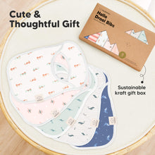 Load image into Gallery viewer, 8-Pack Hallo Drool Bibs (Marine Muse)
