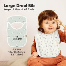 Load image into Gallery viewer, 8-Pack Hallo Drool Bibs (Wilderness)
