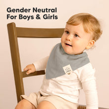 Load image into Gallery viewer, 8-Pack Lumi Muslin Bandana Bibs (Nimbus)
