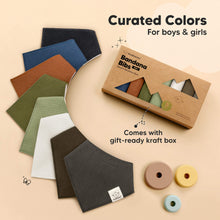 Load image into Gallery viewer, 8-Pack Quin Bandana Bibs (Basics)
