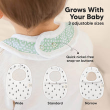 Load image into Gallery viewer, 8-Pack Urban Drool Bibs (Nordic)
