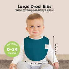 Load image into Gallery viewer, 8-Pack Urban Drool Bibs (Eclipse)
