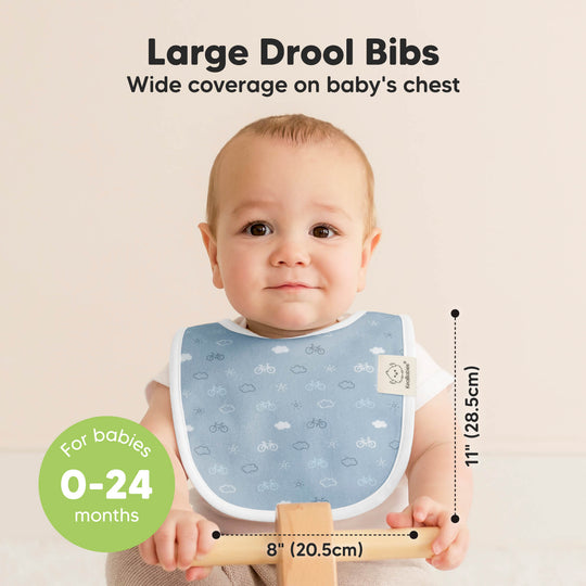 8-Pack Urban Drool Bibs (Vessels)