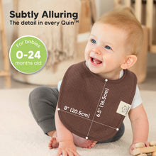 Load image into Gallery viewer, 8-Pack Urban Quin Drool Bibs (Driftwood)
