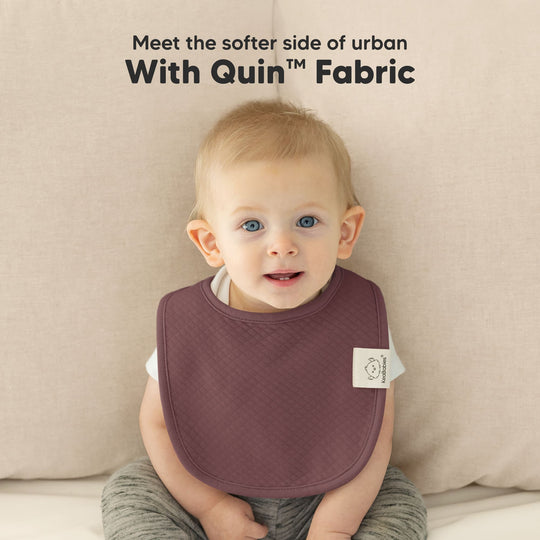 8-Pack Urban Quin Drool Bibs (Moor)