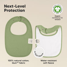 Load image into Gallery viewer, 8-Pack Urban Quin Drool Bibs (Moor)
