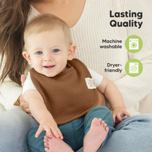Load image into Gallery viewer, 8-Pack Urban Quin Drool Bibs (Sahara)
