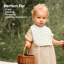 Load image into Gallery viewer, 8-Pack Coast Drool Bibs (Fleur)
